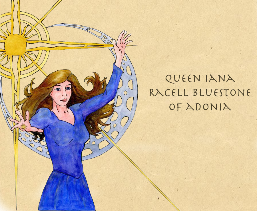 Queen Iana. Joni's mother, Hanavi, Queen of Adonia